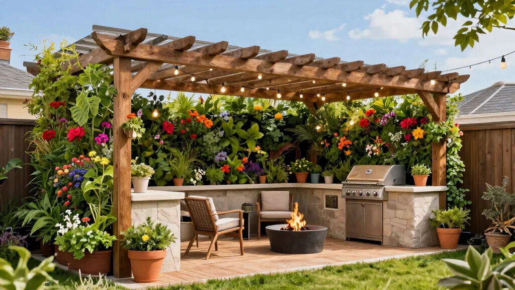 11 Covered BBQ Area Ideas for Outdoor Protected Spaces