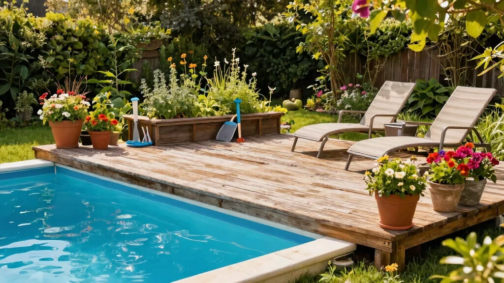 11 Eco-Friendly Above Ground Pool Deck Ideas