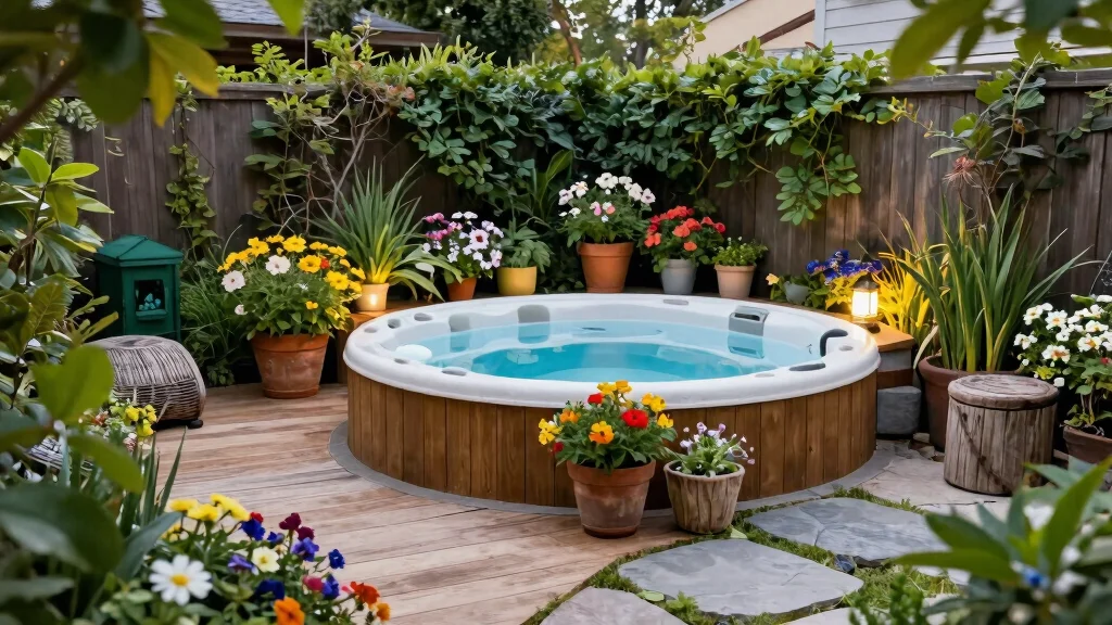 12 Hot Tub Garden Ideas Integrated: Eco-Friendly Designs for Outdoor Relaxation