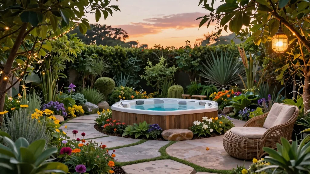12 Hot Tub Garden Ideas for an Eco-Friendly Backyard Oasis