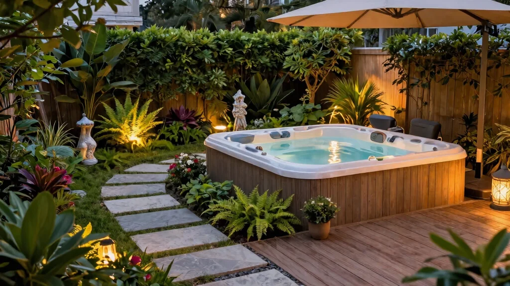 12 Hot Tub Ideas for a Stunning Backyard Patio Blend