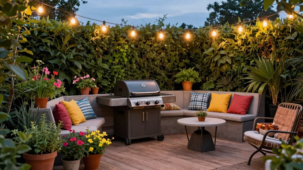 12 Inspiring Outdoor BBQ Area Ideas for Small Spaces
