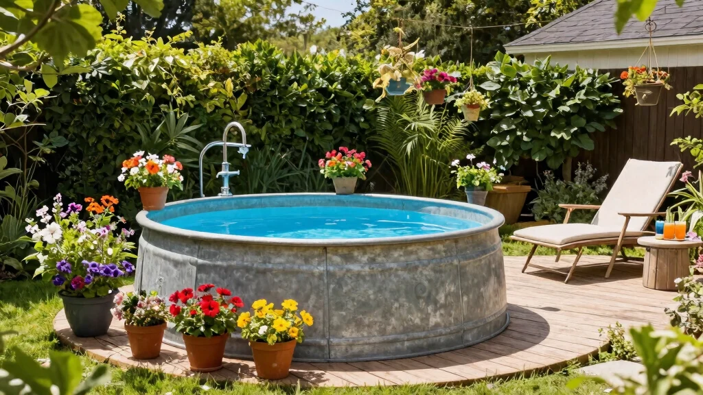 12 Stock Tank Pool Ideas DIY