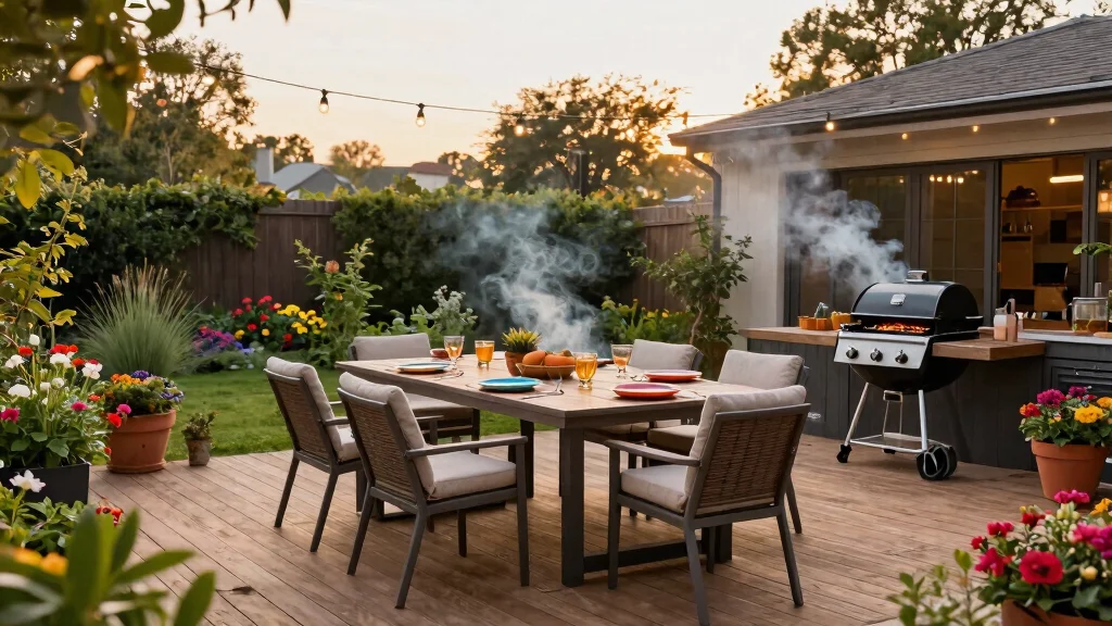 13 BBQ Patio Ideas for Multi-Use Spaces