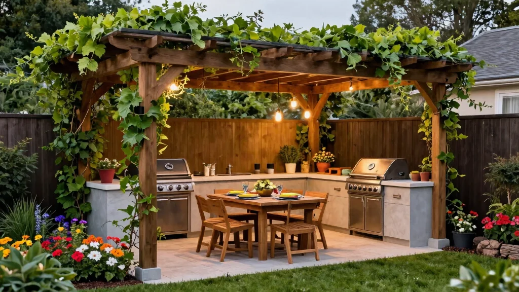 13 BBQ Pergola Ideas Shaded Stations