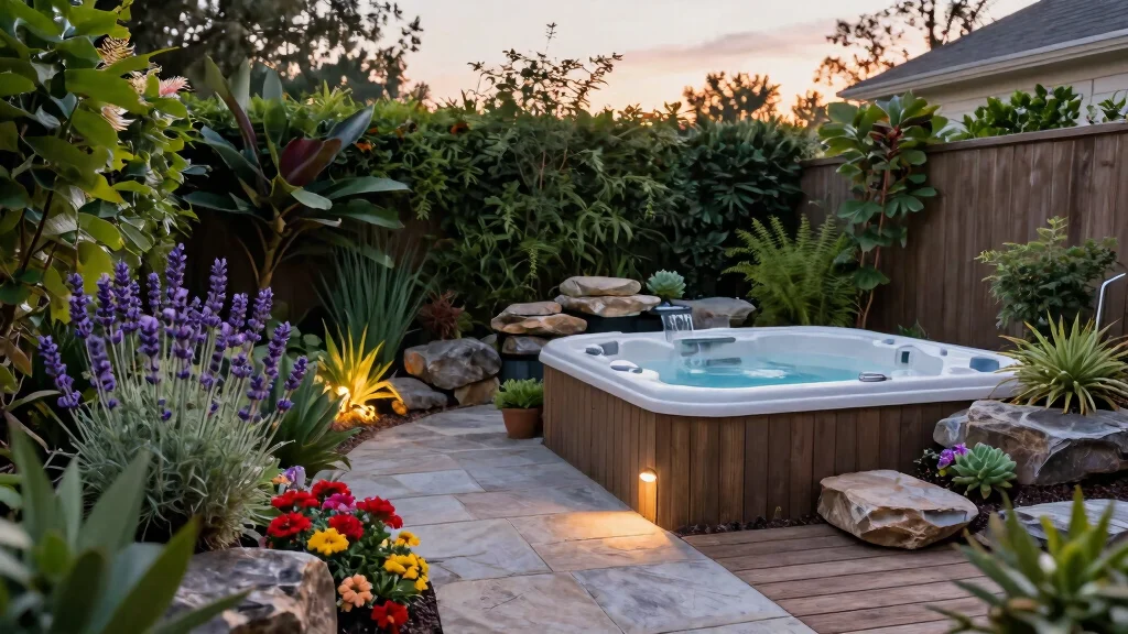 13 Eco-Friendly Hot Tub Landscaping Ideas for Your Backyard Oasis