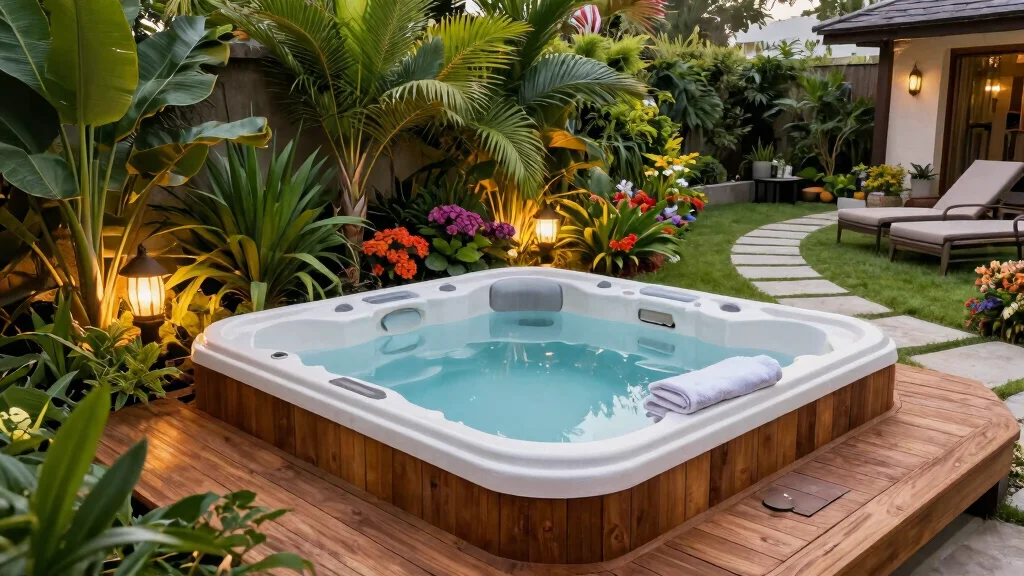 13 Luxurious Sunken Hot Tub Deck Ideas for Ultimate Outdoor Living