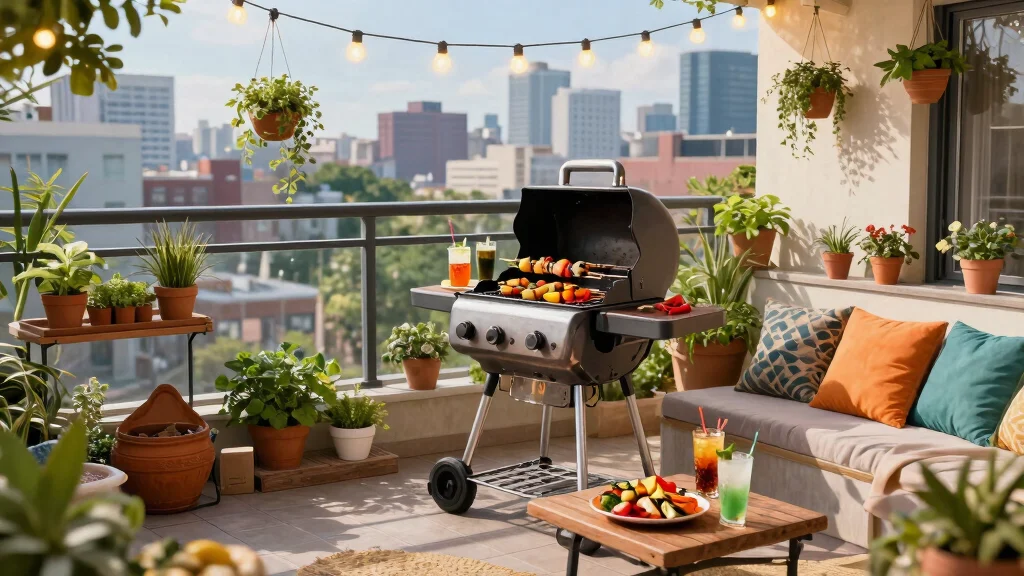 13 Outdoor BBQ Ideas for Backyard Feasts on Urban Balconies