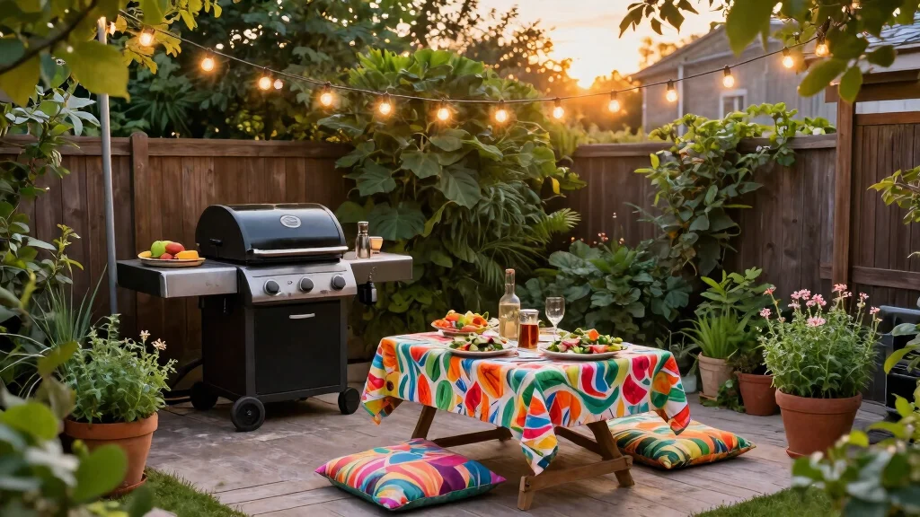 14 BBQ Area Ideas for Outdoor Entertaining in Small Spaces