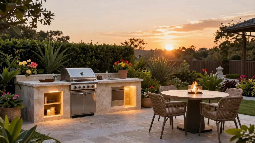 14 Built In BBQ Ideas for Your Outdoor Barbeque