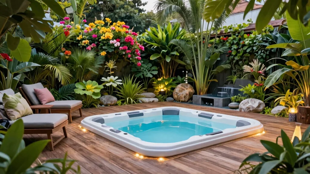 14 Outdoor Hot Tub Area Ideas for Relaxing