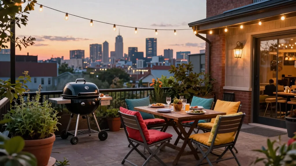 15 BBQ Patio Ideas for Perfect Urban Grilling Zones