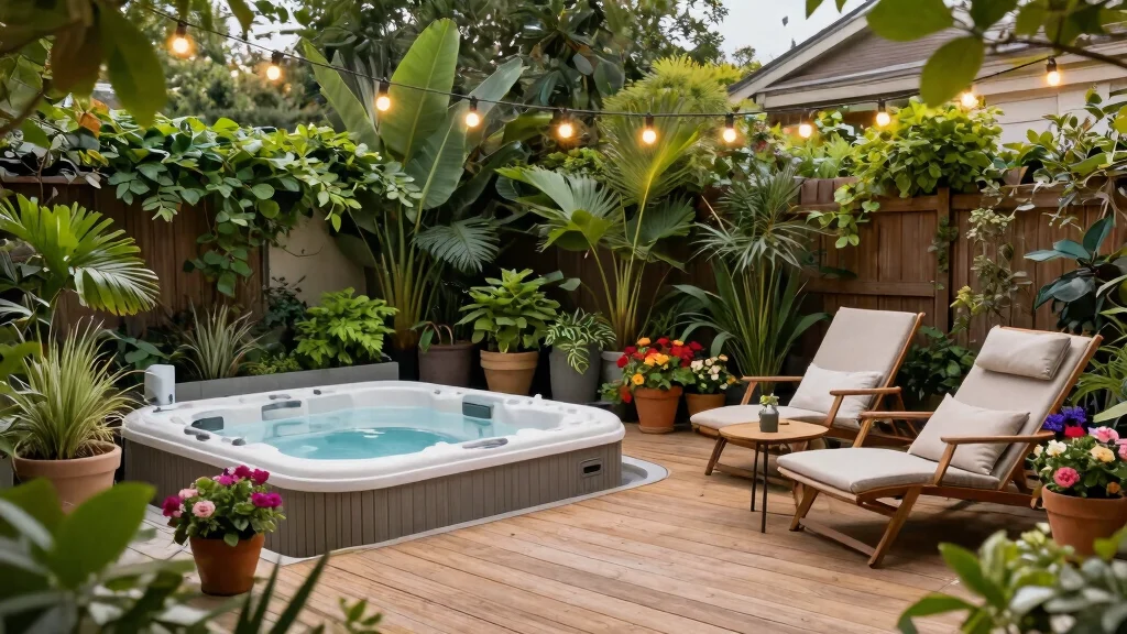 15 Hot Tub Patio Ideas on a Budget