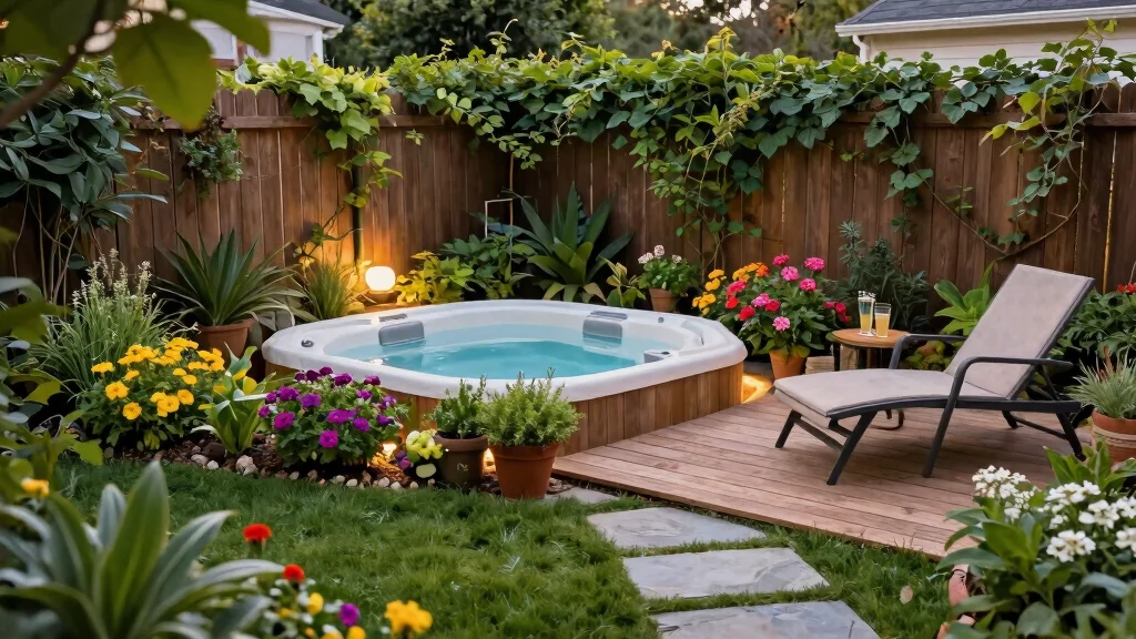 15 Small Hot Tub Ideas for a Compact Backyard Oasis