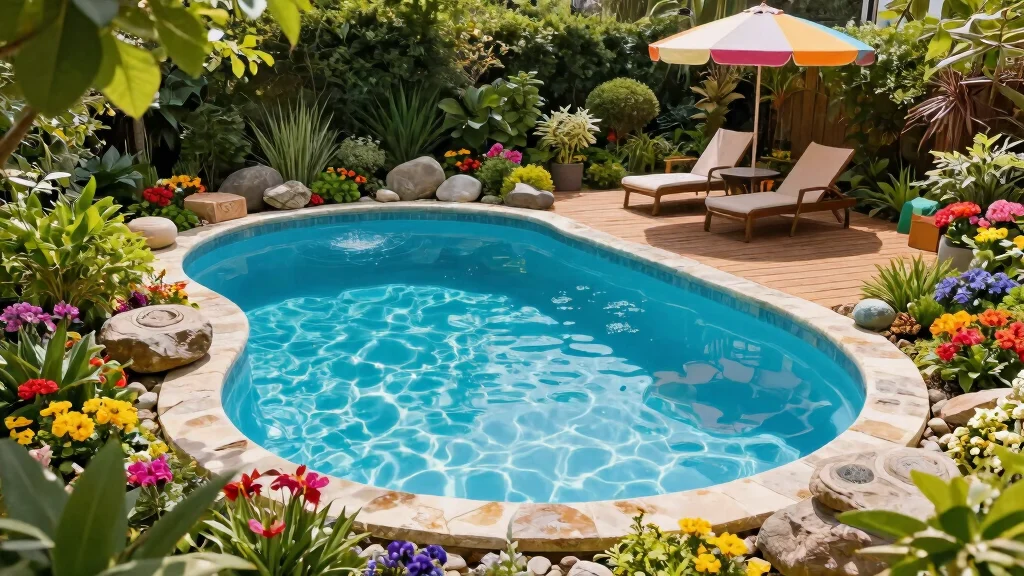 15 Stunning Semi Inground Pool Ideas for Your Garden Retreat